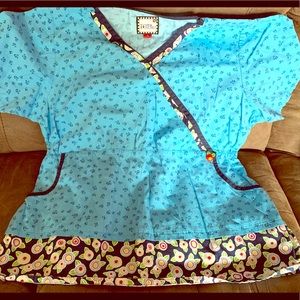 Mary Engelbreit 2XL Scrub Top